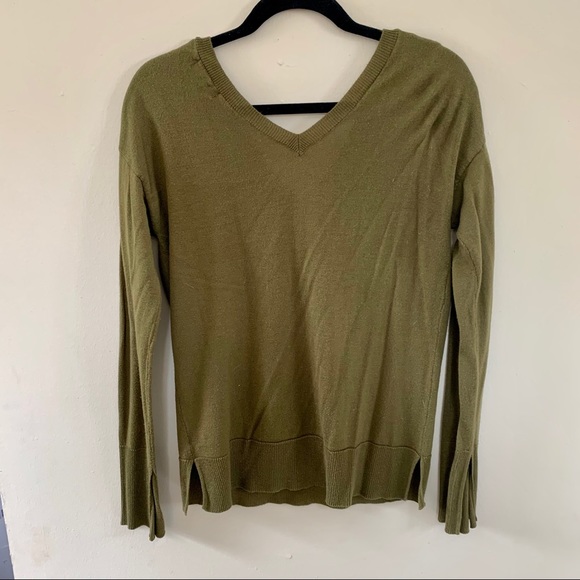 Double V Neck Sweater - Picture 3 of 3